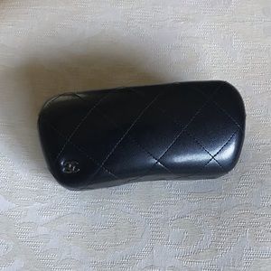 Chanel sunglass case & pouch & cleaning cloth